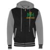 Unisex Heavyweight Varsity Full-Zip Hooded Sweatshirt Thumbnail