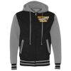 Unisex Heavyweight Varsity Full-Zip Hooded Sweatshirt Thumbnail